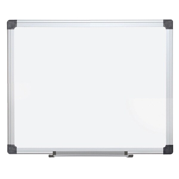 ViZual Collection Magnetic Porcelain Dry-Erase Board with Aluminum Frame - 48" x 72"